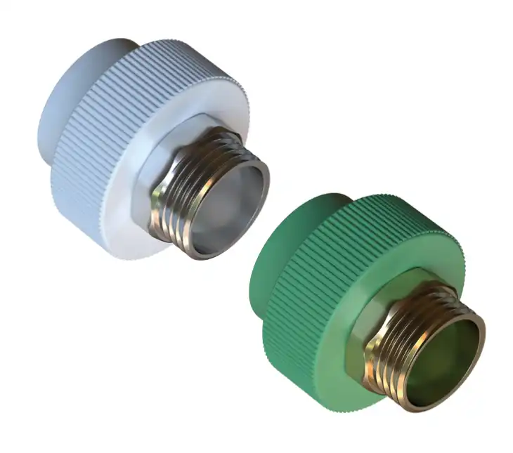 PPR Hex. Male Round Adapter 
