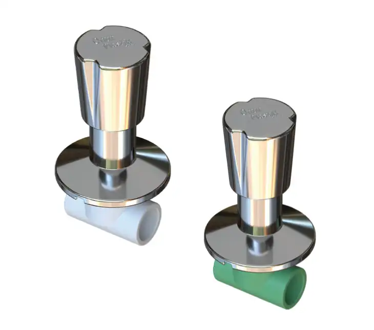 Chrome Valve Delux (zinc+zinc+madolion)