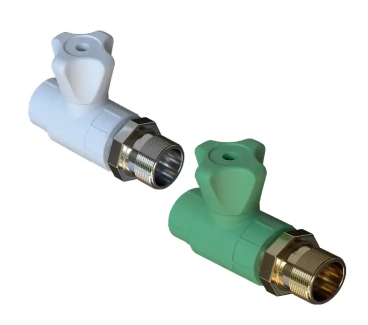 PPR Rad.Ball Valve Straight
