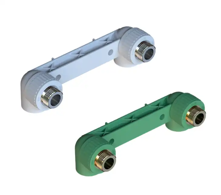PPR Male Double Battery Con. 15.5 Ø20 x1/2"