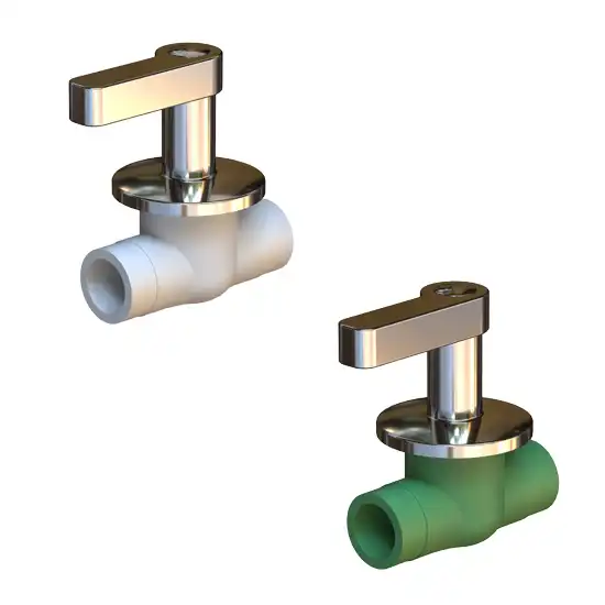 PPR 25 mm Lux Brass Valve