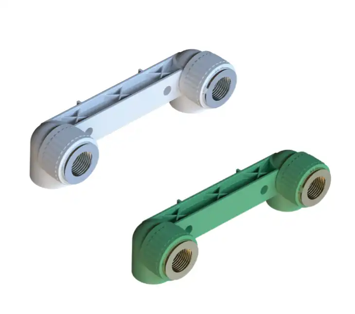 PPR Female Double Battery Con. 15.5 Ø20 x1/2" 